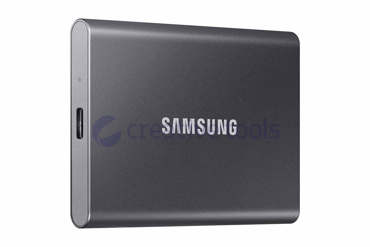 Samsung SSD T7 - 500 GB - Grau