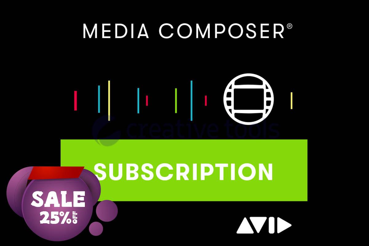 Avid Media Composer Subscription (1 Jahr)