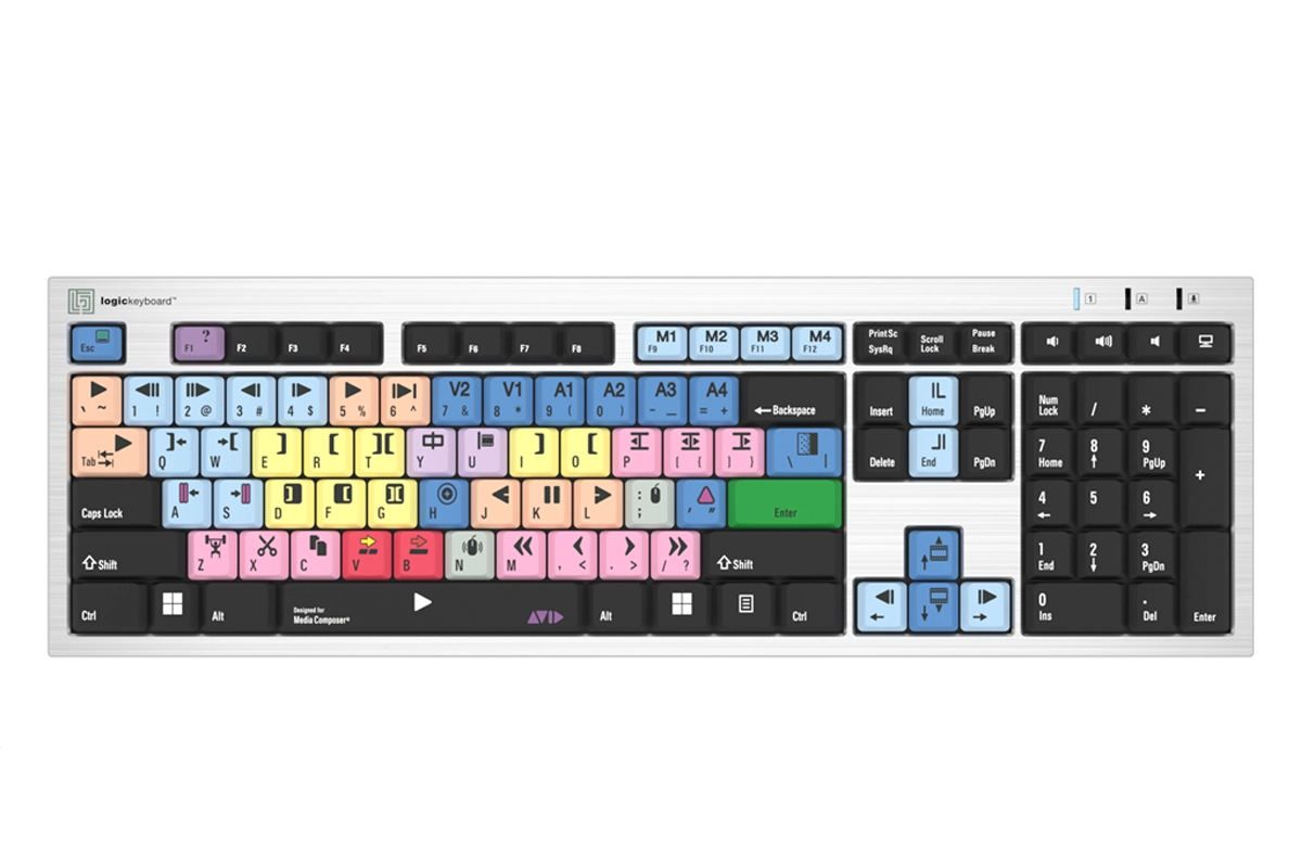 LogicKeyboard Avid Media Composer - PC Slimline Keyboard (PC)