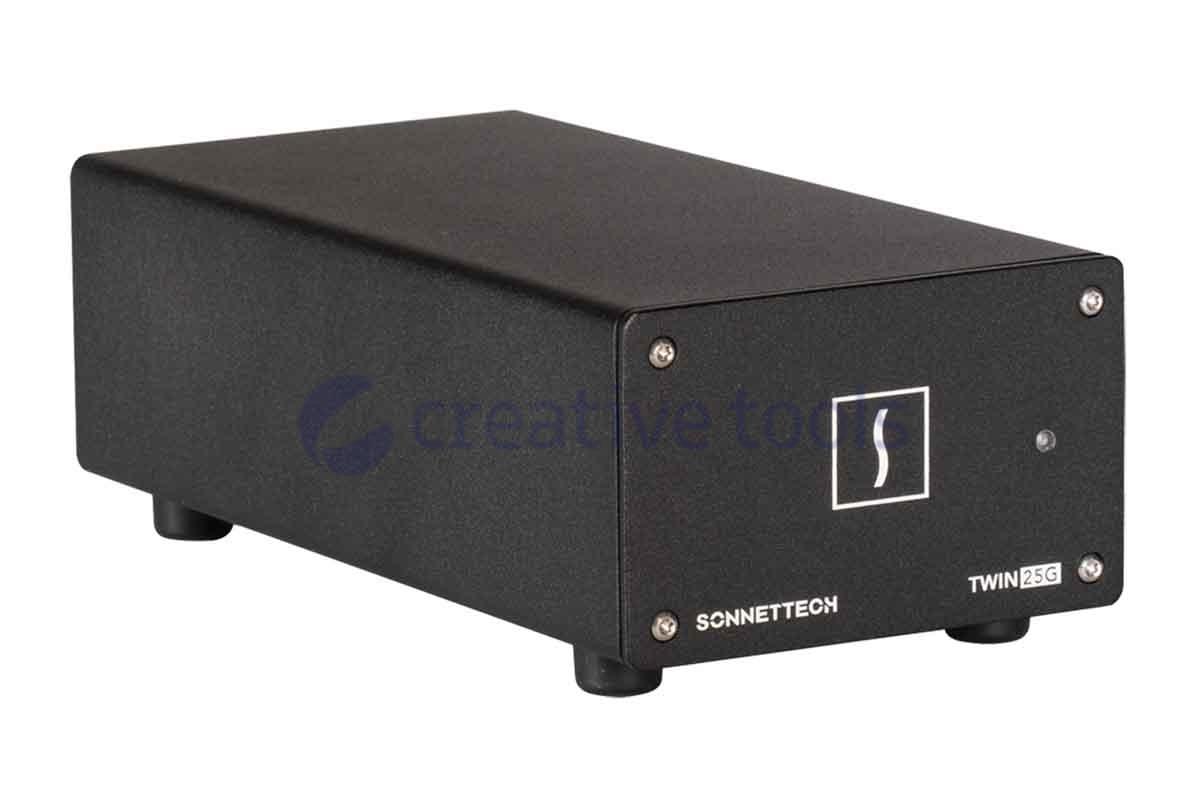 Sonnet Twin25G Thunderbolt Dual Port 25 Gb Ethernet Adapter (inkl. SFP28s)