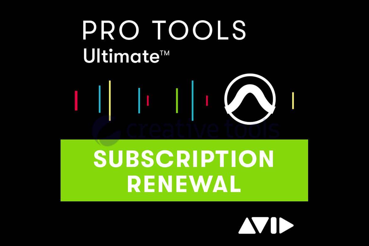 Avid Pro Tools Ultimate Subscription (1 Jahr) RENEWAL