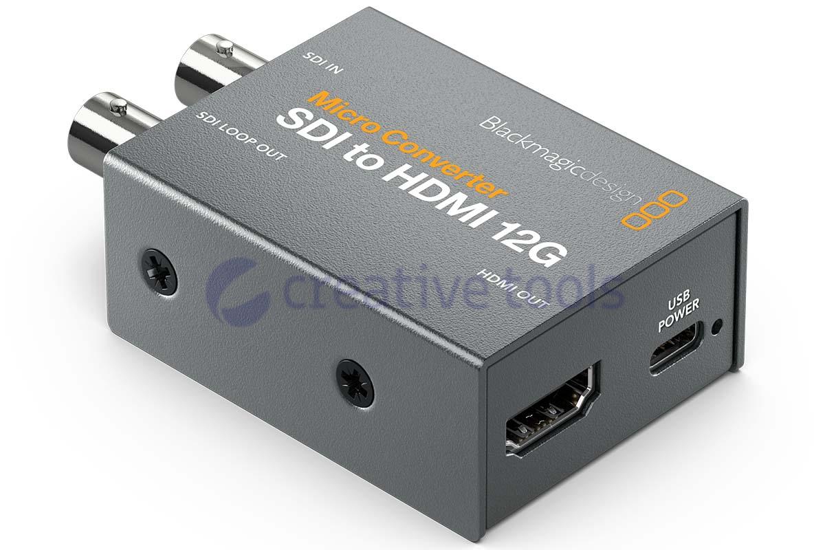 Blackmagic Design Micro Converter SDI zu HDMI 12G mit Netzteil