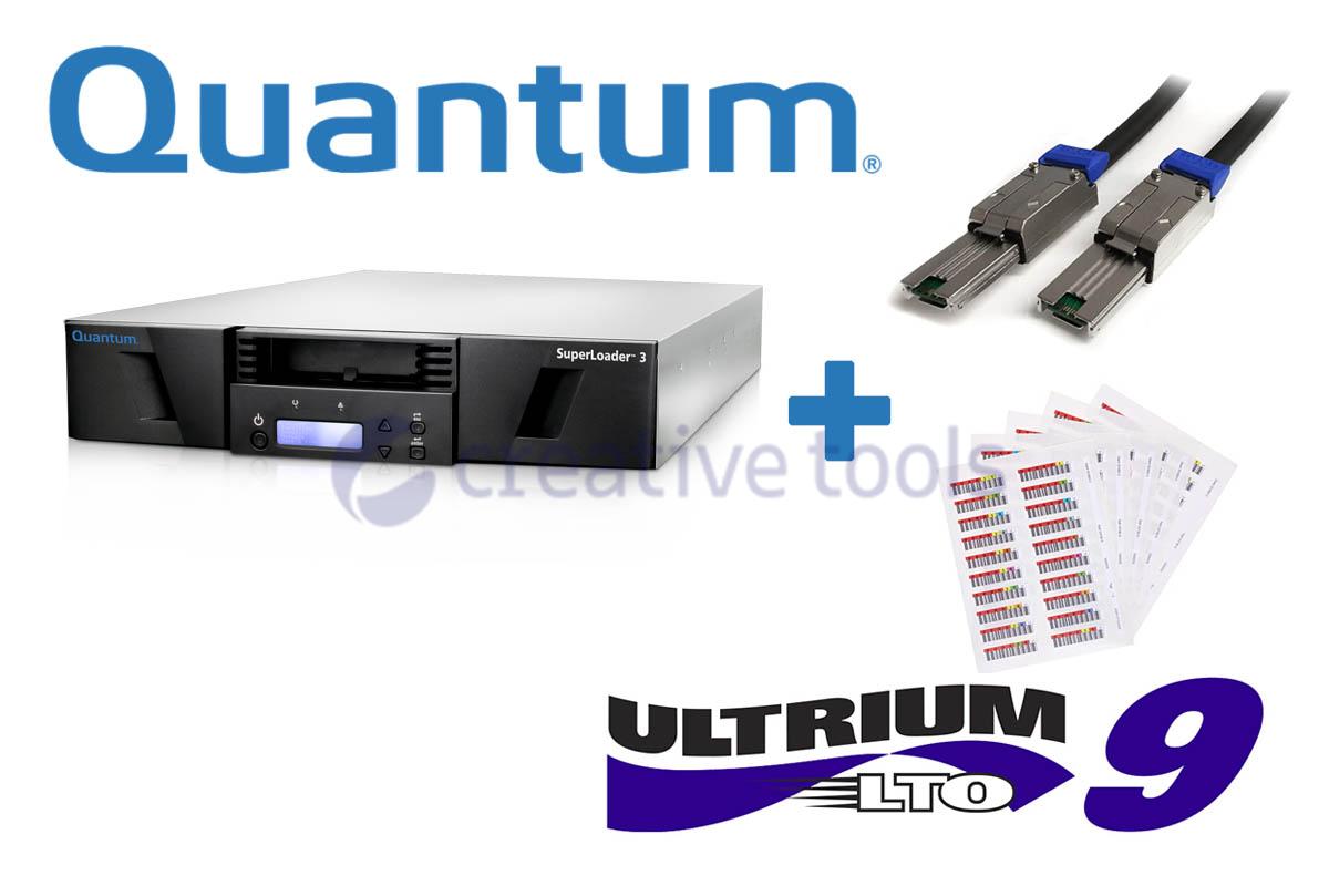 Quantum SuperLoader 3 LTO-9 Kit