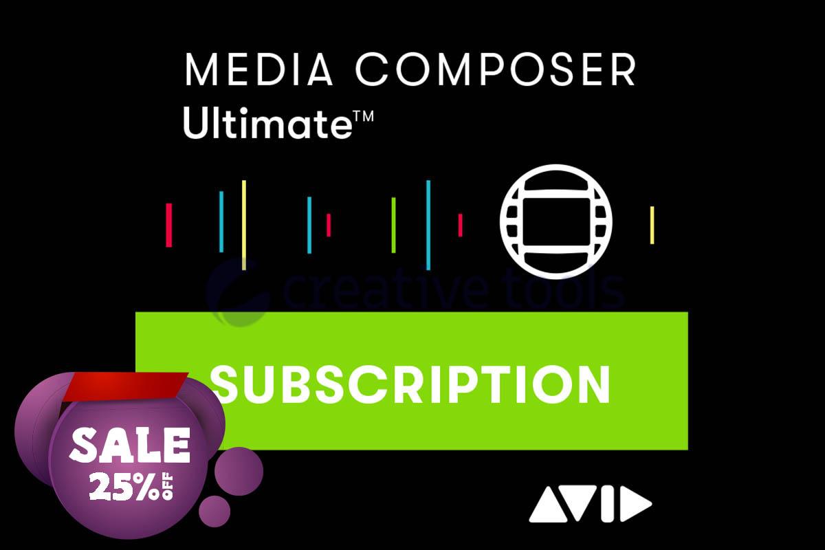 Avid Media Composer Ultimate Subscription (1 Jahr)