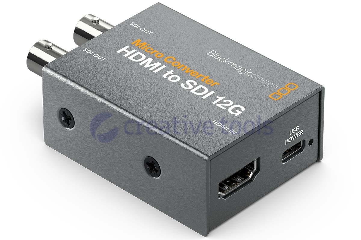 Blackmagic Design Micro Converter HDMI zu SDI 12G mit Netzteil