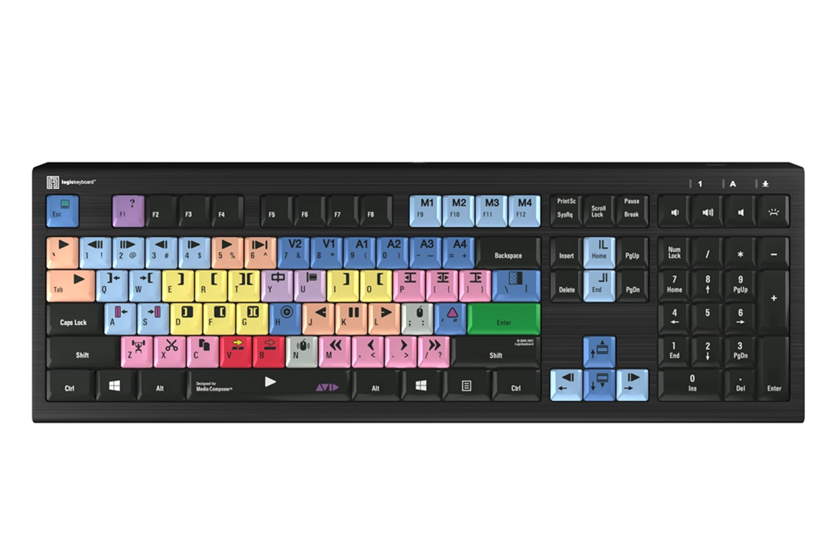 LogicKeyboard Avid Media Composer - PC ASTRA 2 Backlit Keyboard (PC)