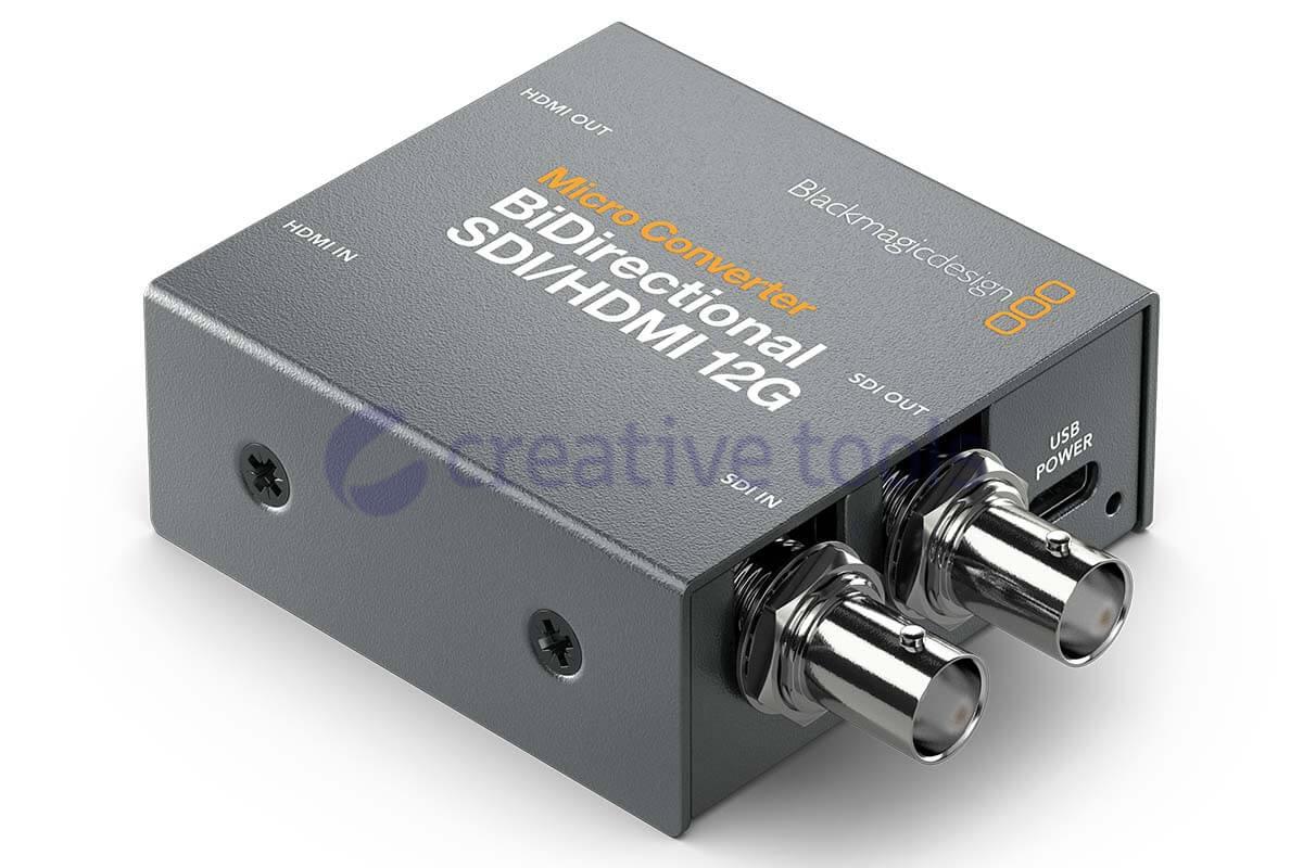 Blackmagic Design Micro Converter BiDirectional SDI zu HDMI 12G ohne Netzteil